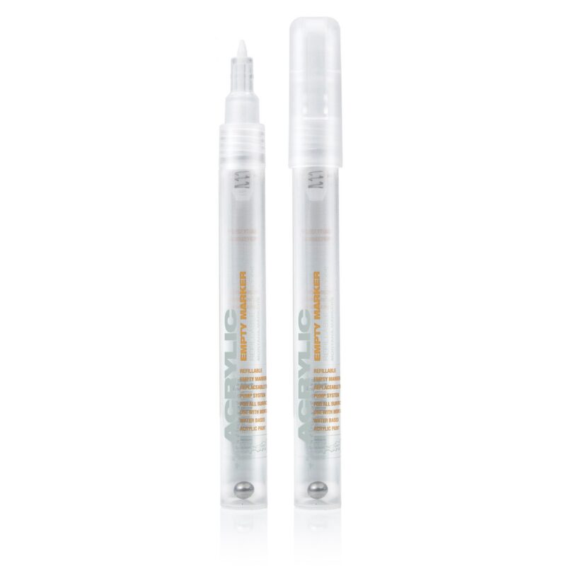 MONTANA ACRYLIC EMPTY MARKER EXTRA FINE 0.7MM